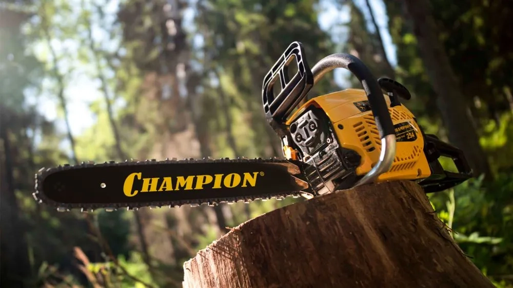 Пила цепная Чемпион